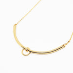 Line Necklace - Gold